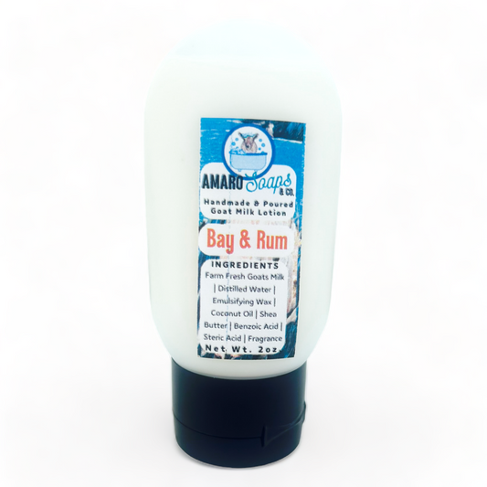 Bay & Rum Travel Goat Milk Lotion