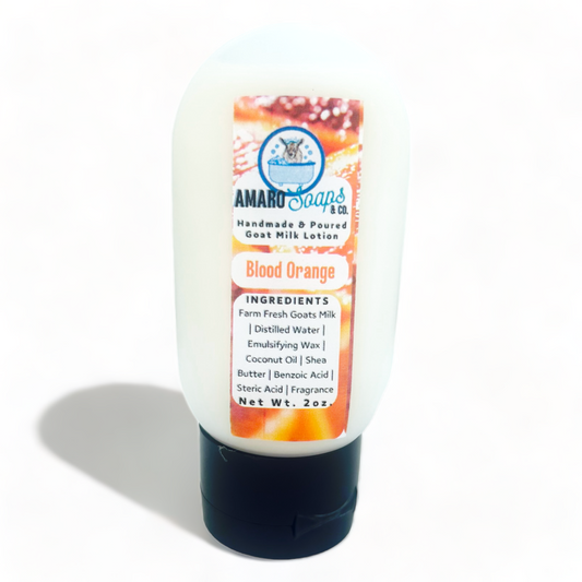 Blood Orange Travel Goat Milk Lotion