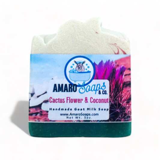 Cactus Flower & Coconut Soap Bar