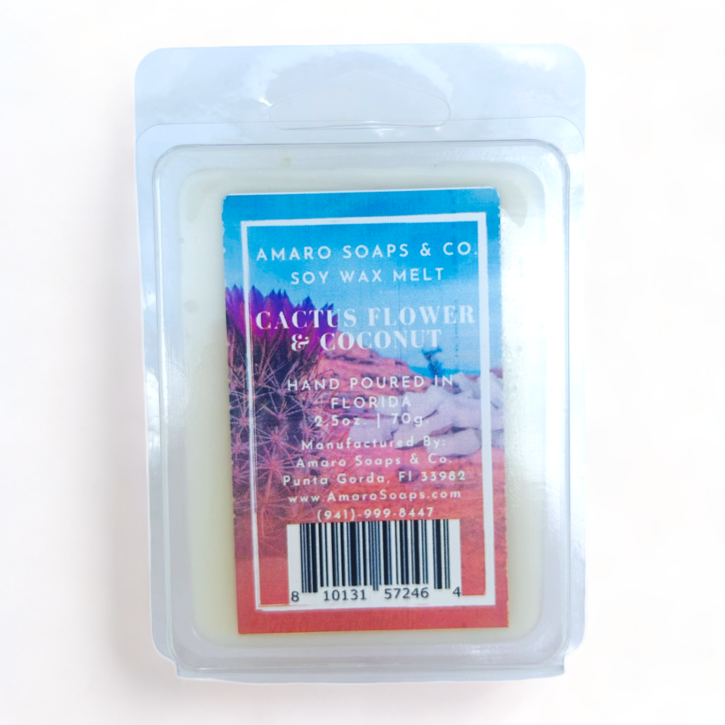 Cactus Flower & Coconut Soy Wax Melt