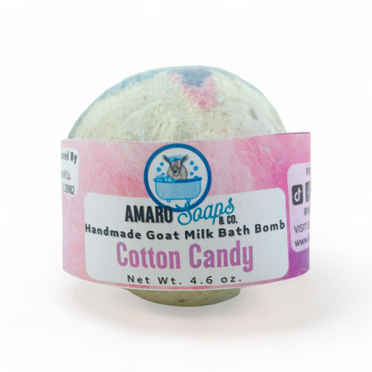 Cotton Candy Bath Bomb