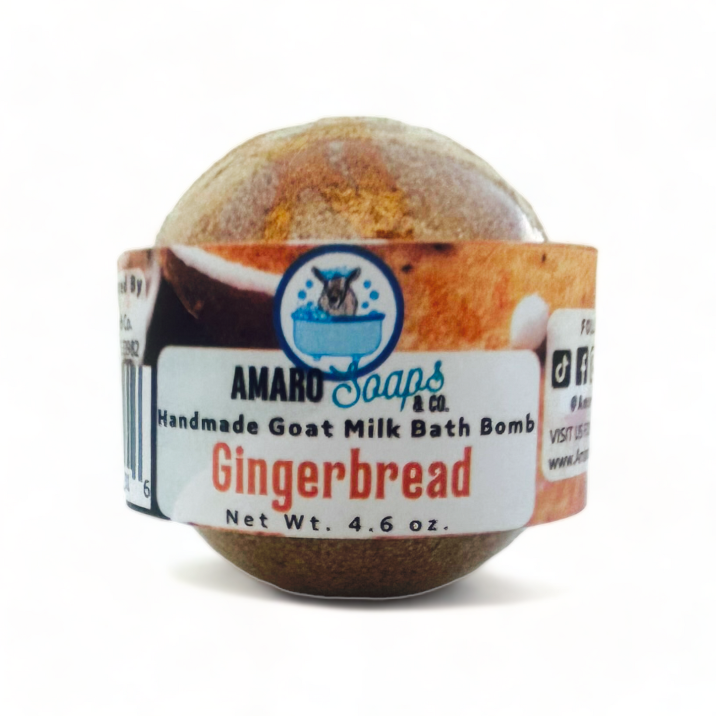 Gingerbread Bath Bomb