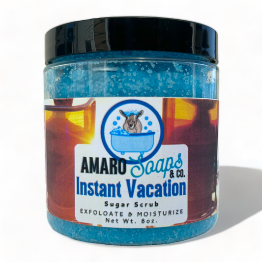 Instant Vacation Sugar Scrub