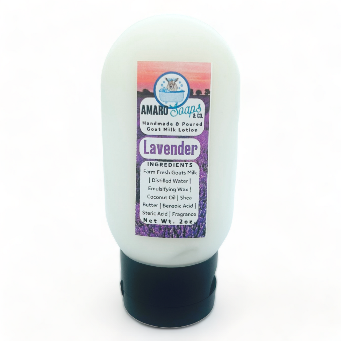 Lavender Travel Goat Milk Lotion