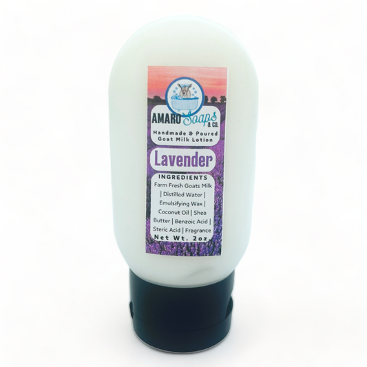 Lavender Travel Goat Milk Lotion