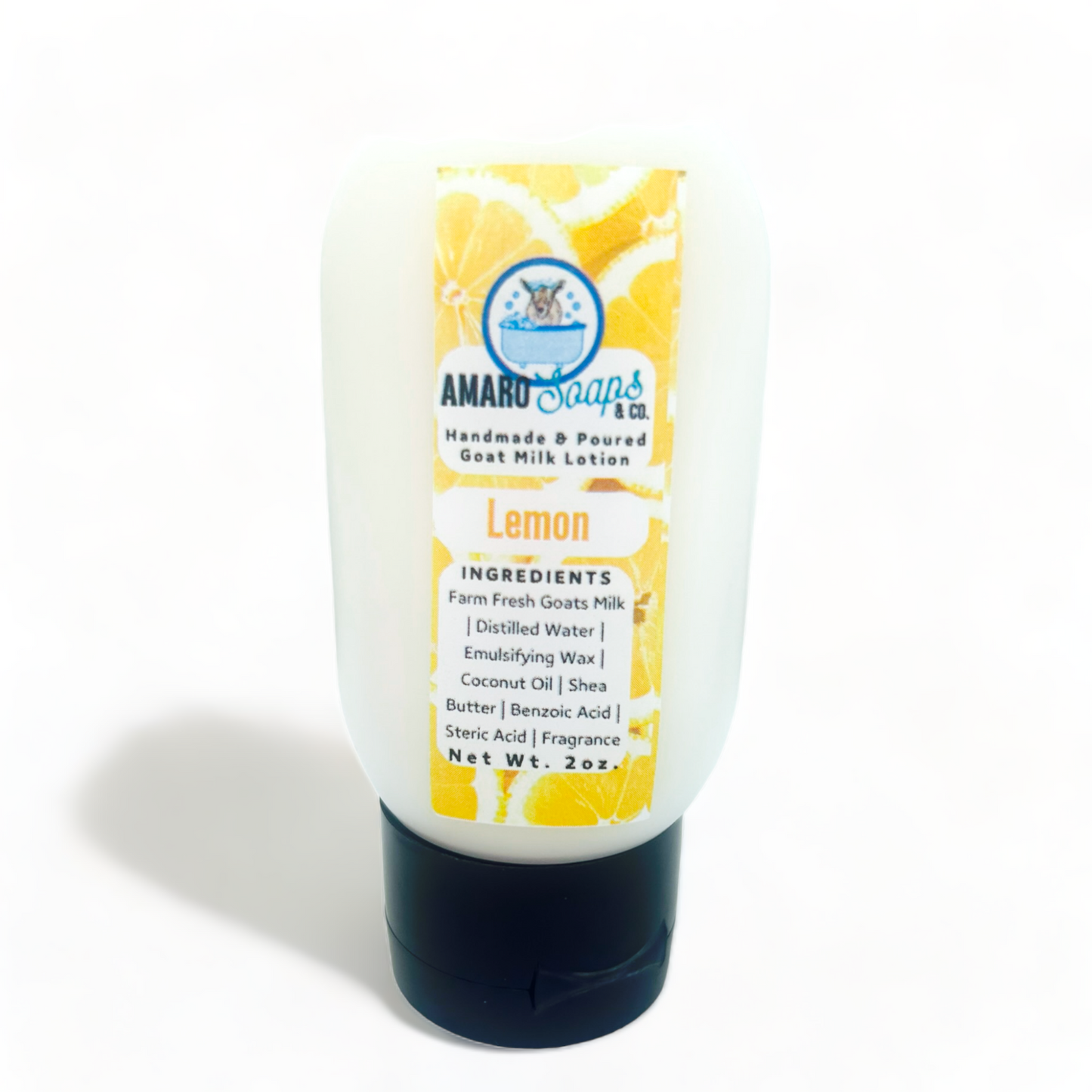 Lemon Travel Goat Milk Lotion