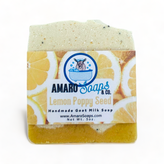 Lemon Poppy Seed Soap Bar