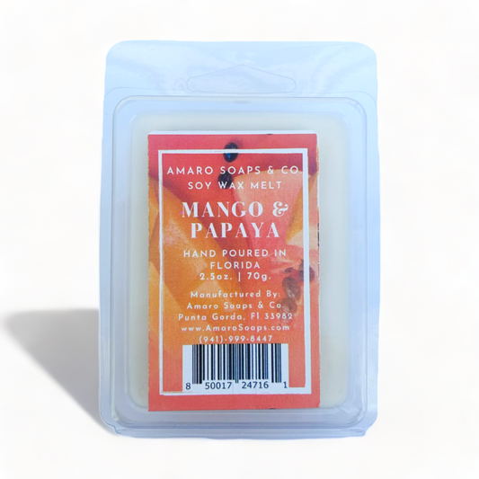 Mango & Papaya Soy Wax Melt