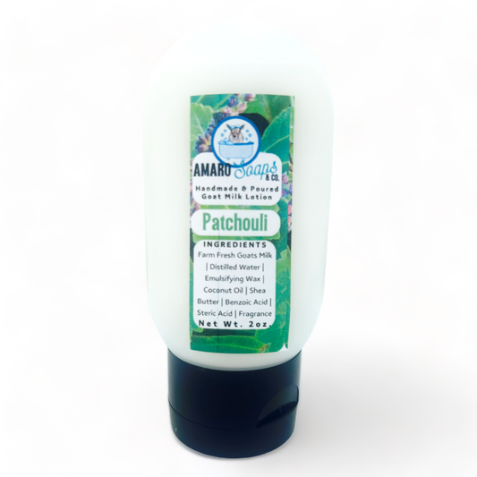 Patchouli Travel Goat Milk Lotion