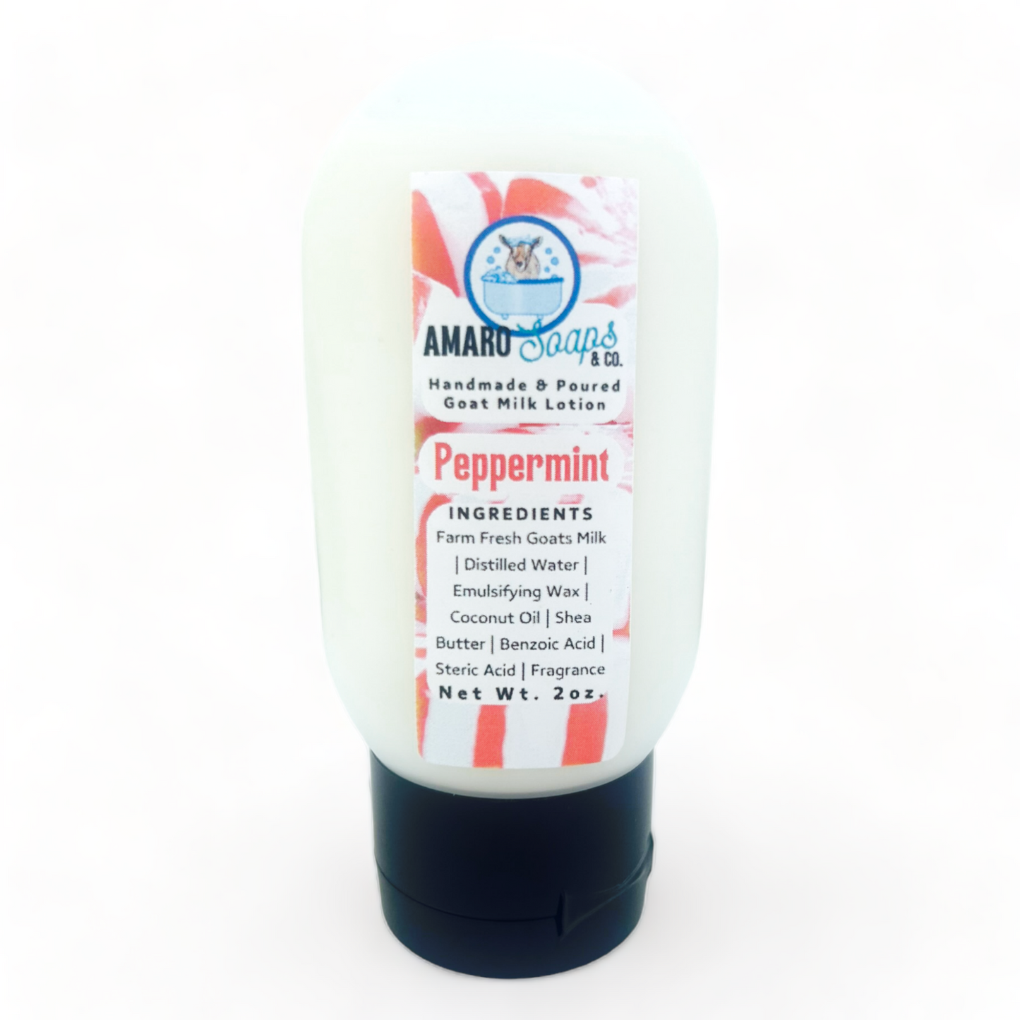 Peppermint Travel Goat Milk Lotion