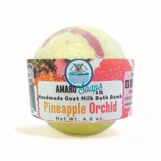 Pineapple Orchid Bath Bomb