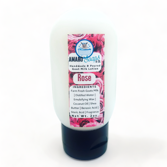 Rose Travel Goat Milk Lotion