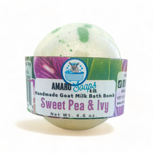 Sweet Pea & Ivy Bath Bomb