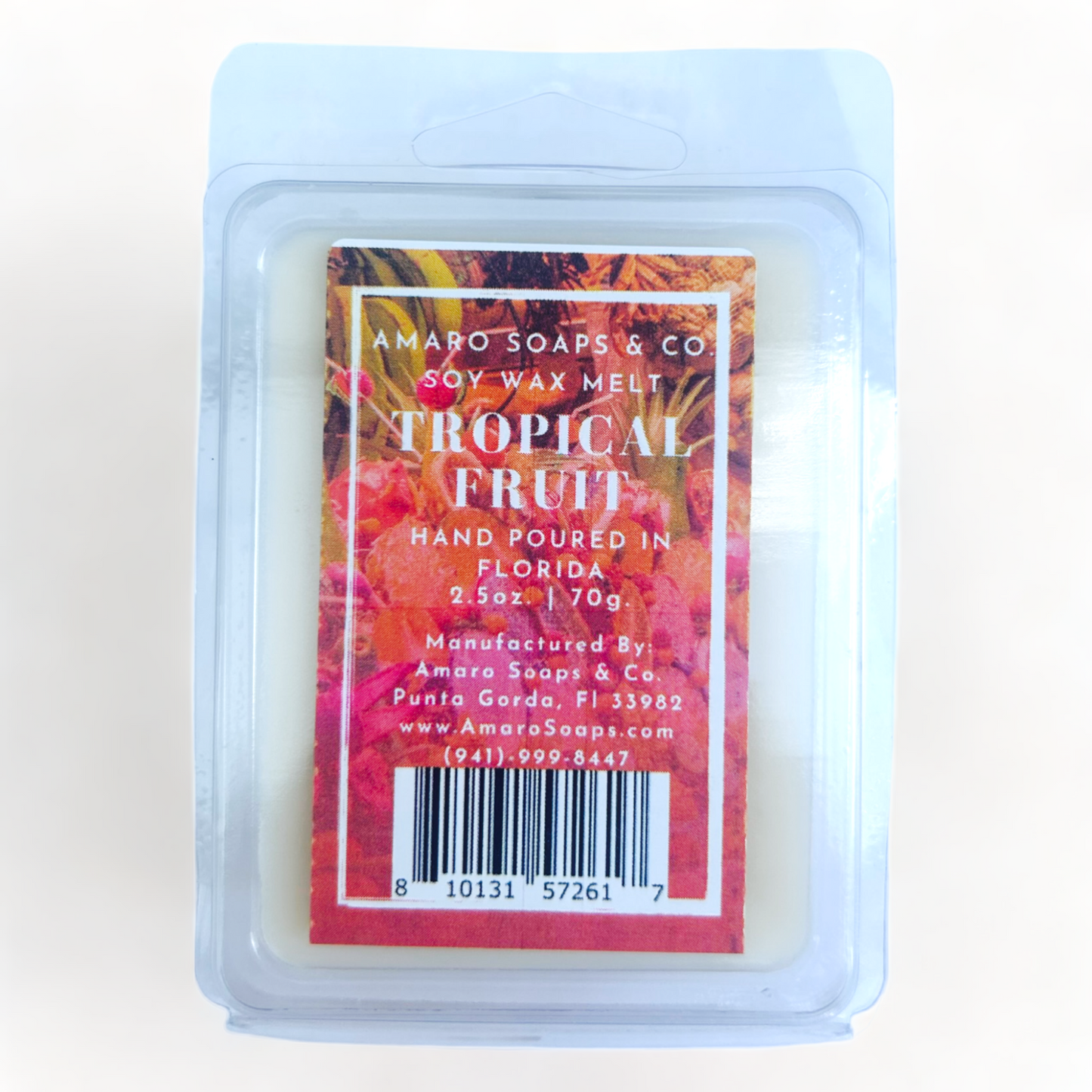 Tropical Fruit Soy Wax Melt