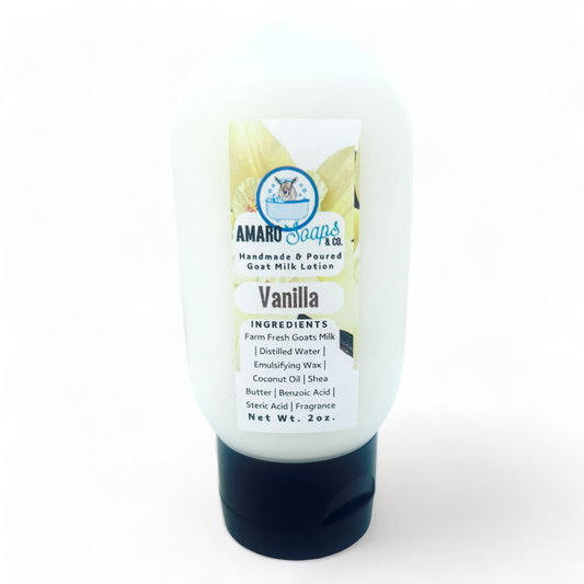 Vanilla Travel Goat Milk Lotion