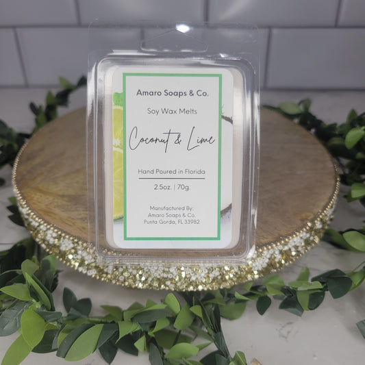 Coconut & Lime Soy Wax Melt