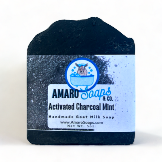 Activated Charcoal Mint Soap Bar