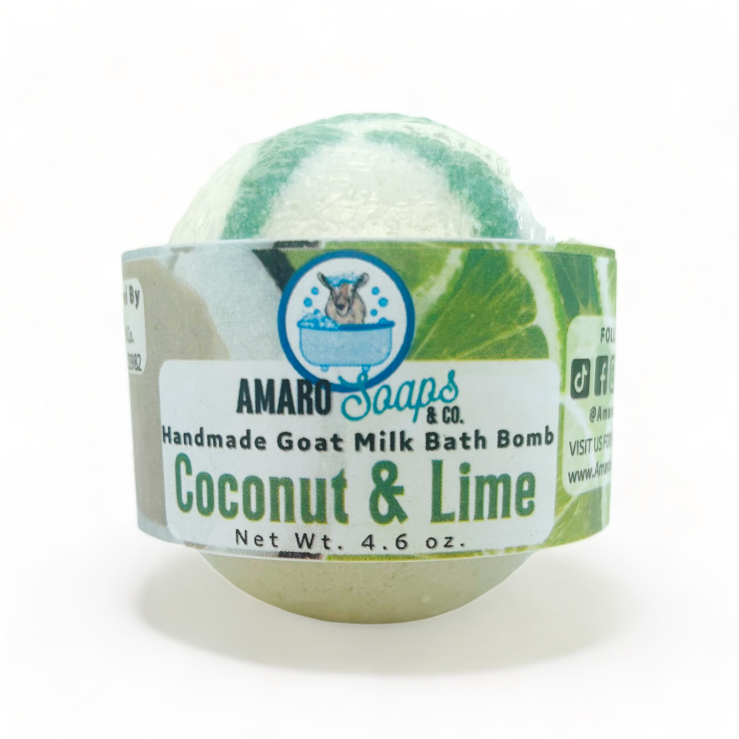 Coconut & Lime Bath Bomb
