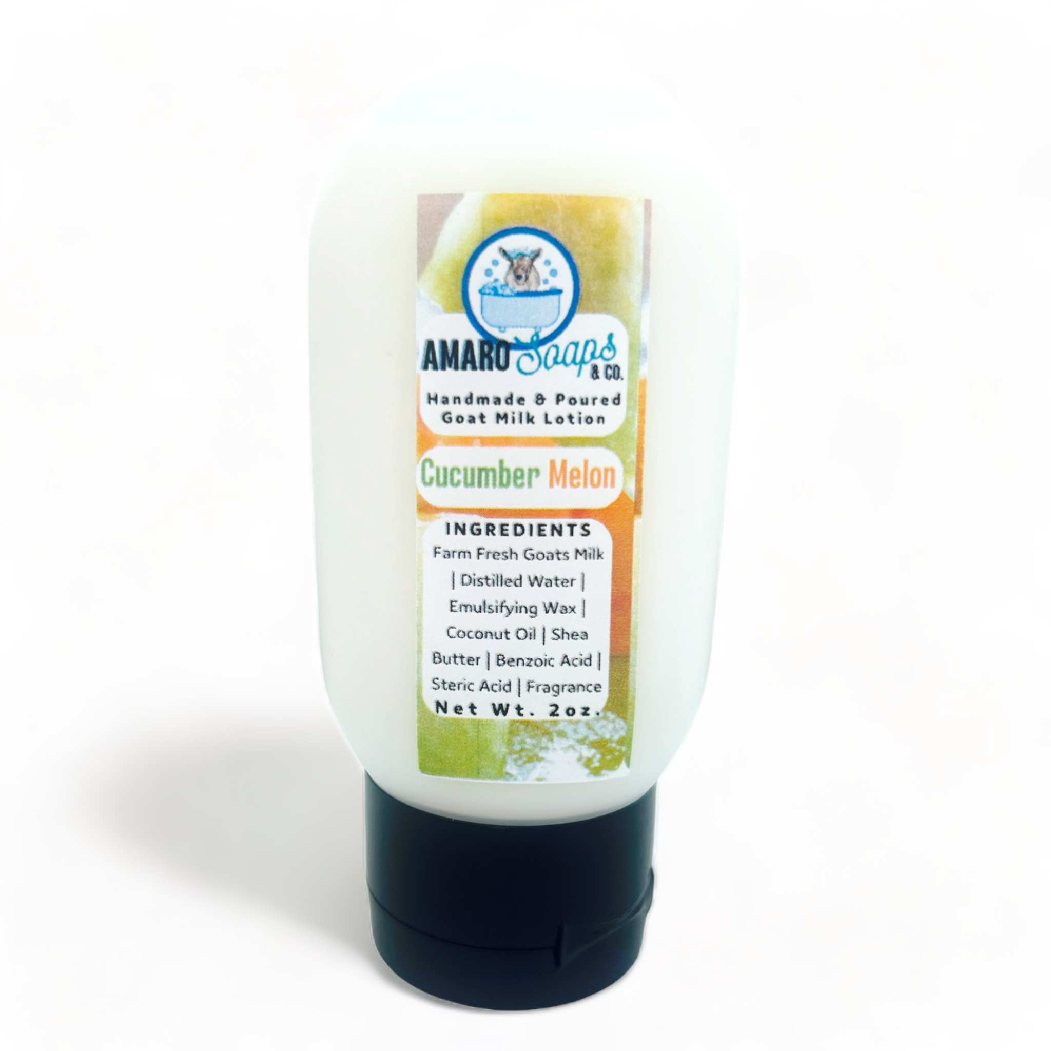 Cucumber Melon Travel Goat Milk Lotion