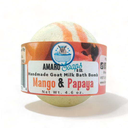 Mango & Papaya Bath Bomb