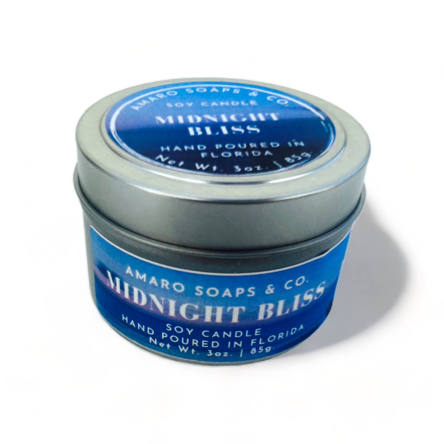 Midnight Bliss Soy Candle Tin