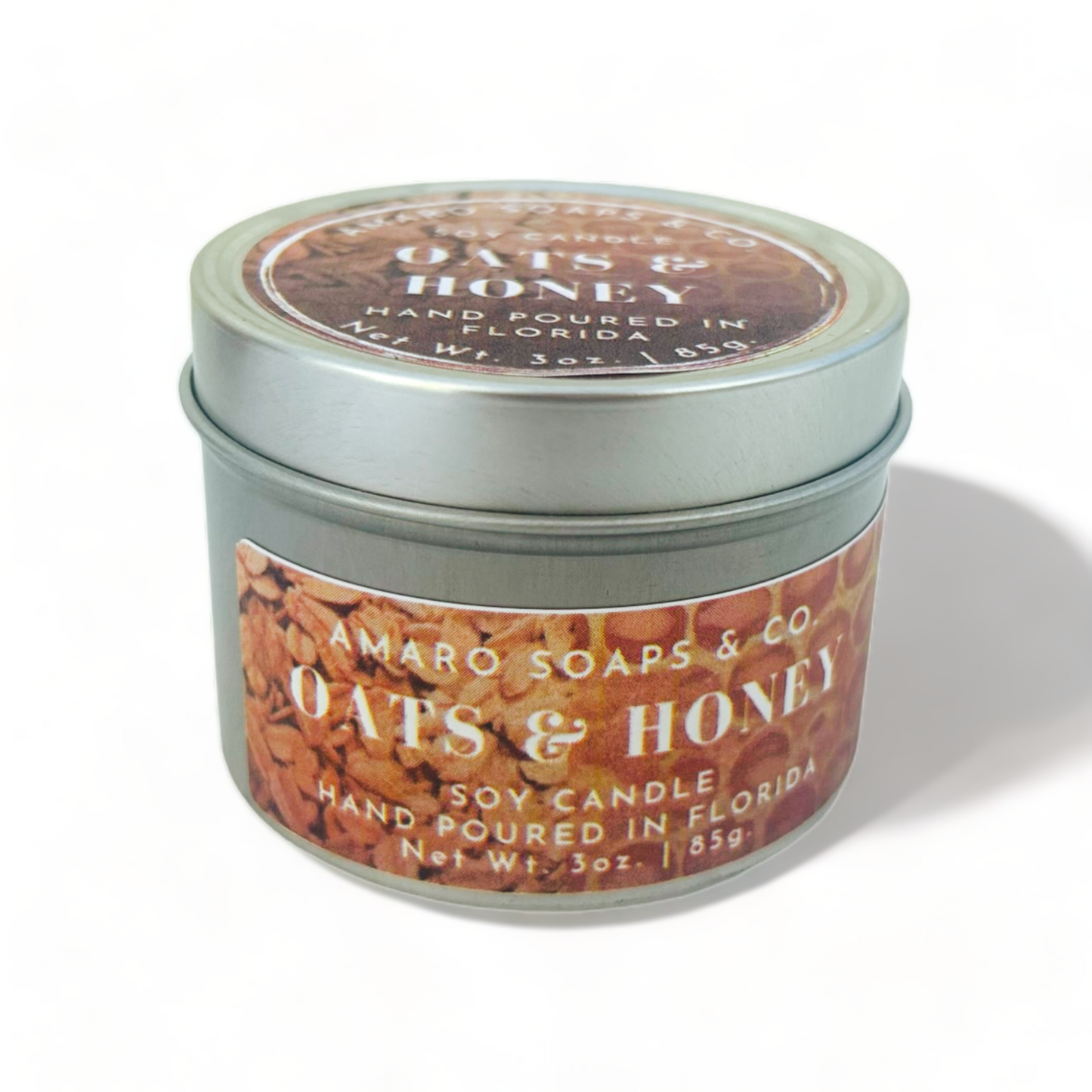 Oats & Honey Soy Candle Tin