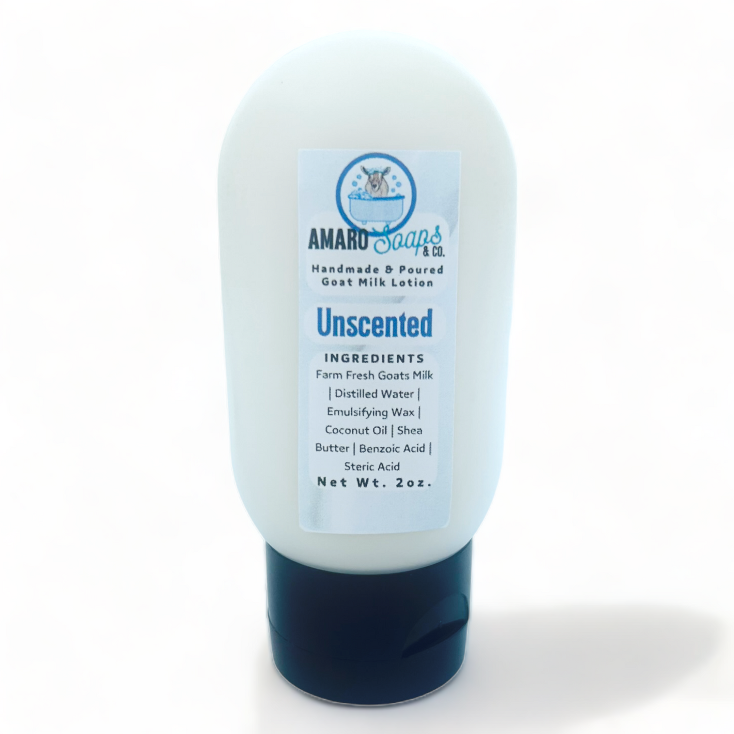 Unscented Travel Goat Milk Lotion